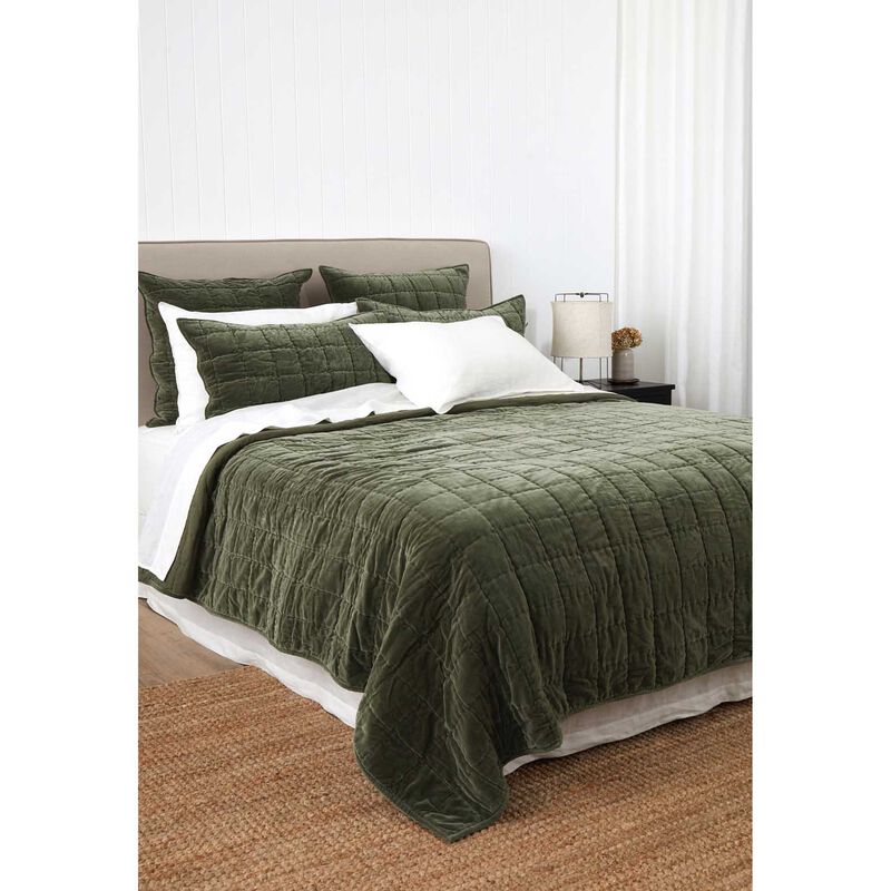 Wallace Cotton Belvedere Velvet European Pillowcase image number 4